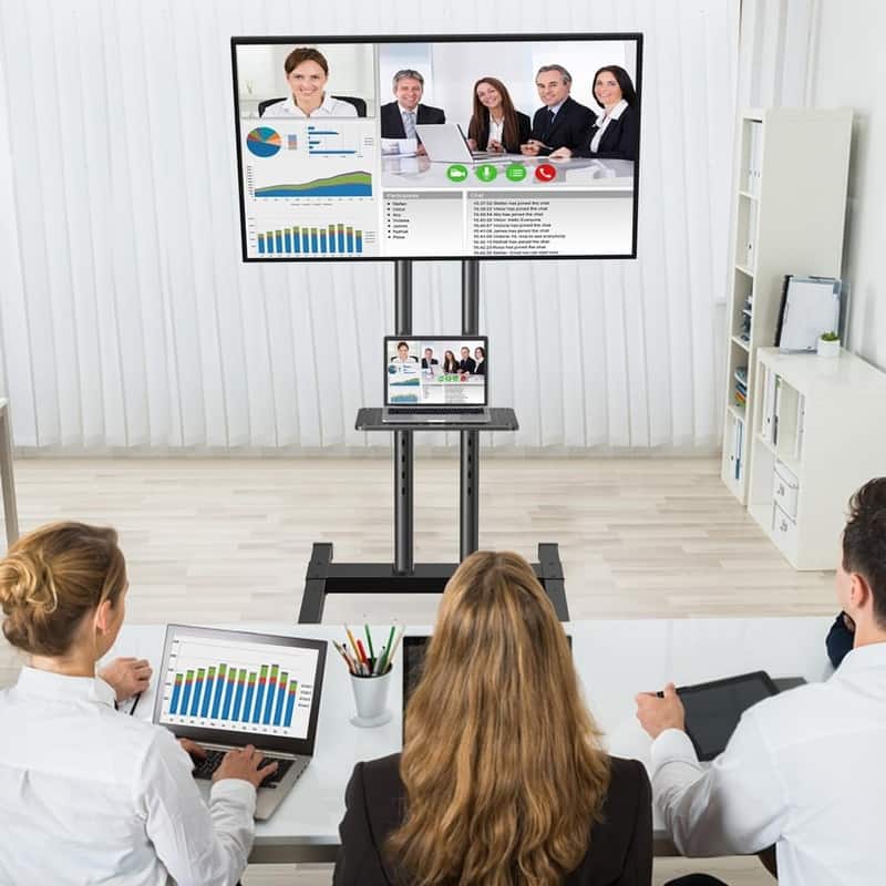 Rolling TV Stand