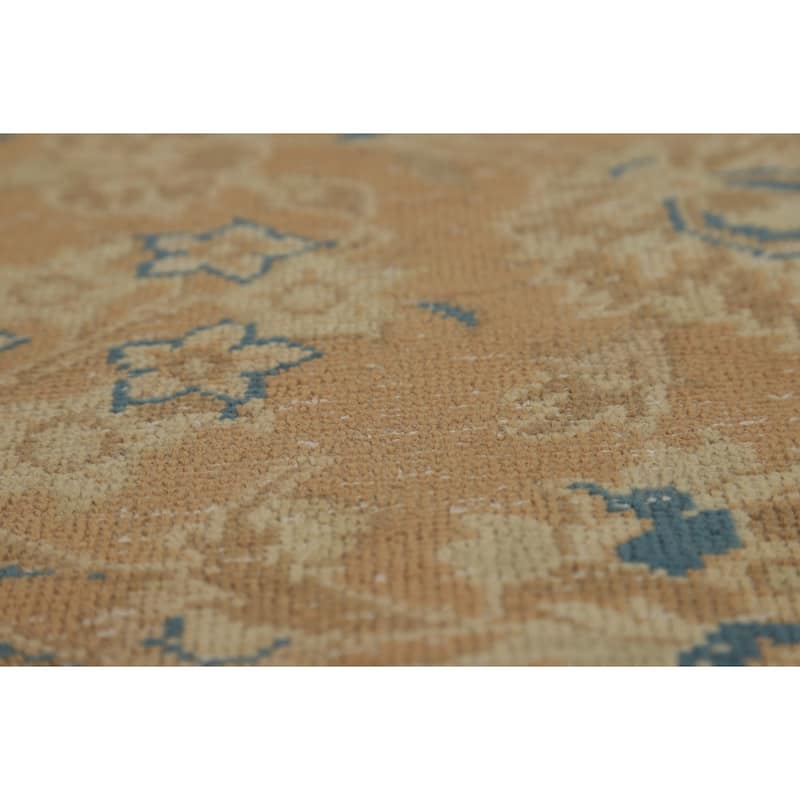 Traditional Najafabad Persian Vintage Rug Hand-Knotted Wool Carpet - 8'0" x 11'3"