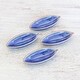 preview thumbnail 2 of 2, Novica Handmade Festive Banana Ceramic Serving Bowls (Set Of 4)