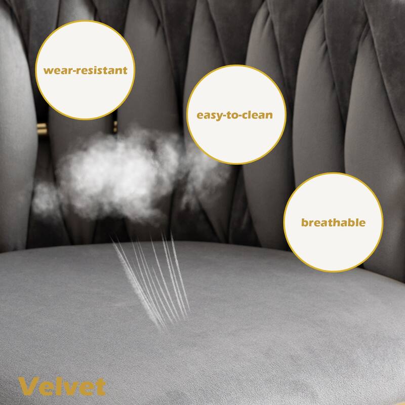 Grey Swivel Bar Stool Adjustable Bar Stool Bar Stool Upholstered Dining Stool with Back Footrest for Kitchen