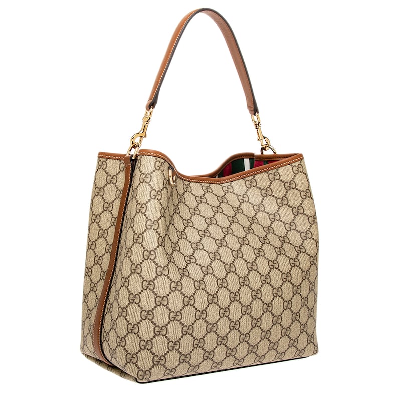 Gucci GG Emblem Medium Bucket Bag