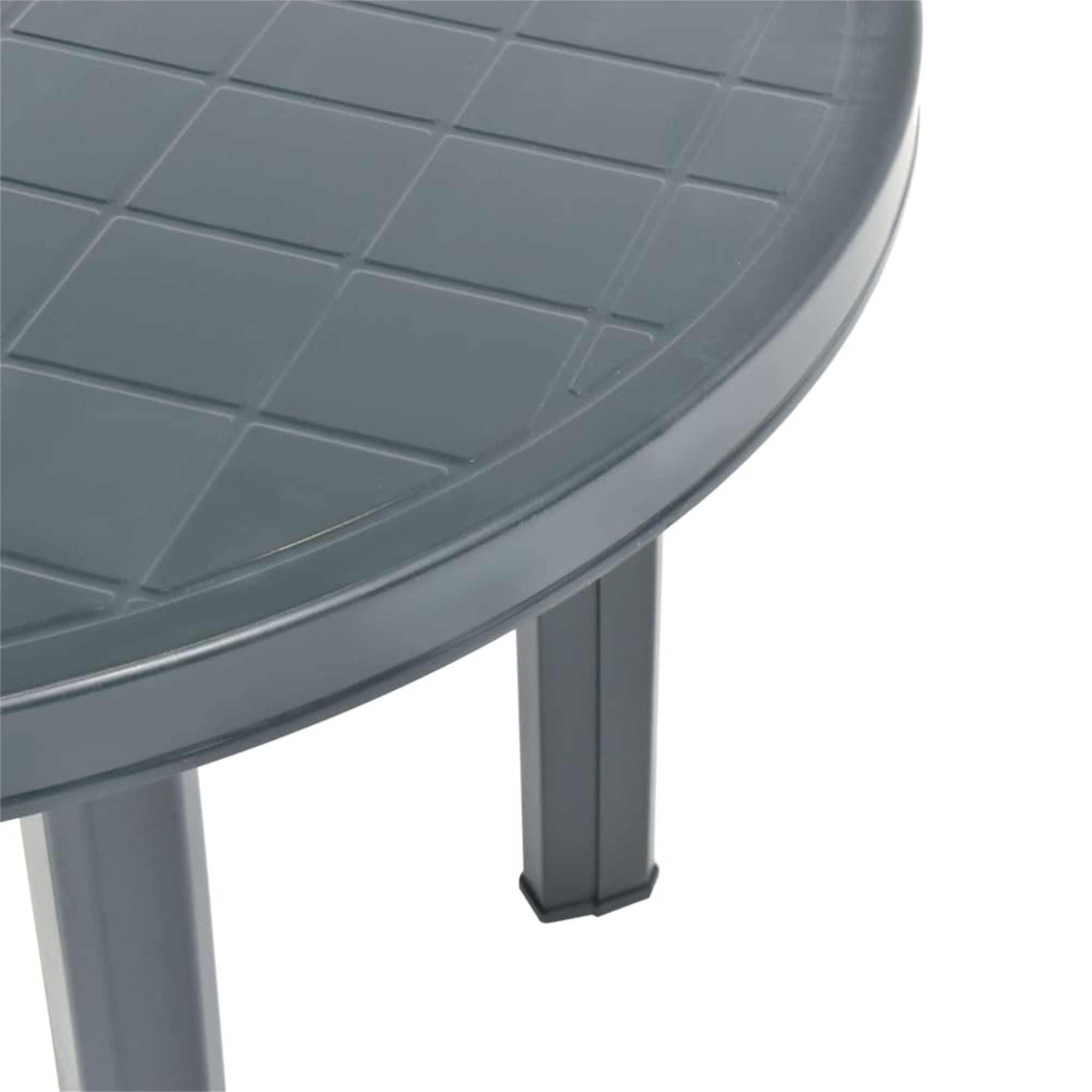 Grey plastic garden table deals