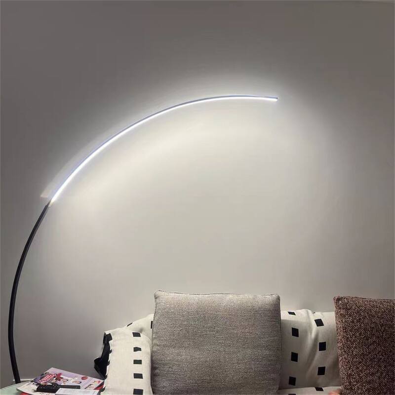63.1 Inches Metal Arched Floor Lamp