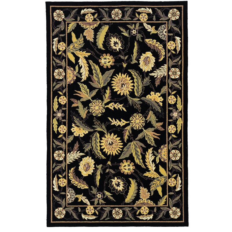 SAFAVIEH Handmade Chelsea Tiesha French Country Wool Rug