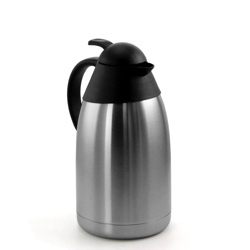 2L Stainless Steel Insulated Keep Hot Carafe Server for Coffee and Tea