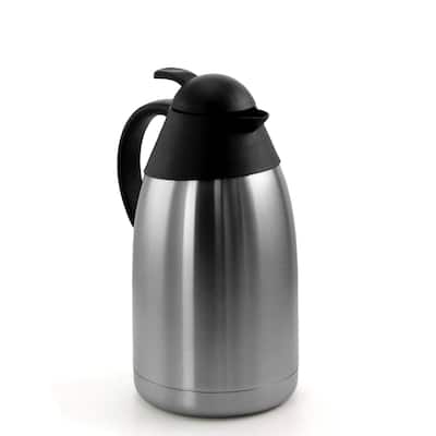 2L Stainless Steel Insulated Keep Hot Carafe Server for Coffee and Tea