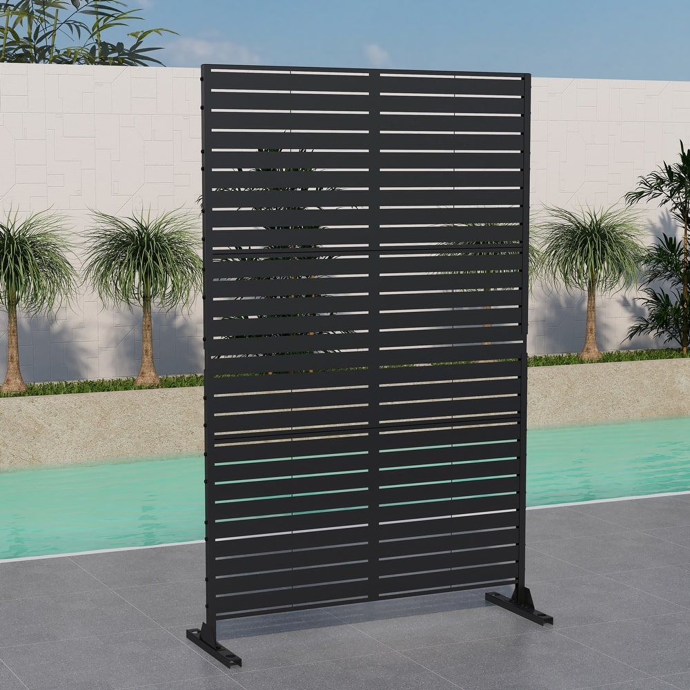 Outdoor Pattern Privacy Metal Screen Patio Garden Fence Panel