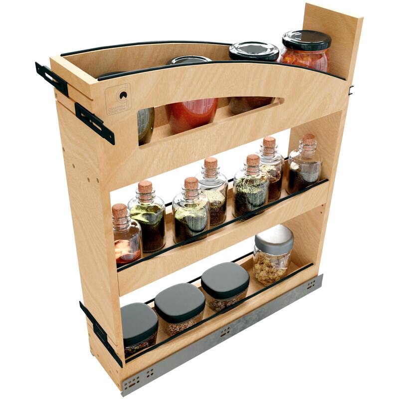 Rev-A-Shelf 448CC-BCSC-5 Craftsman 5-15/16" Wide Kitchen Cabinet Slide