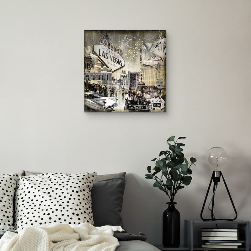 Las Vegas by Dylan Matthews Canvas Art Print