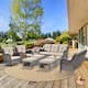 Option Beige-2xSwivelChair+2xSofa+4xOttoman+1xSideTable