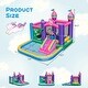preview thumbnail 3 of 7, Gymax 6-in-1 Kids Inflatable Bounce House w/ 680W Blower Jumping Area