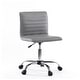 preview thumbnail 9 of 39, Home Office Desk Chair Task Chairs Swivel Ribbed Task Vanity Chair