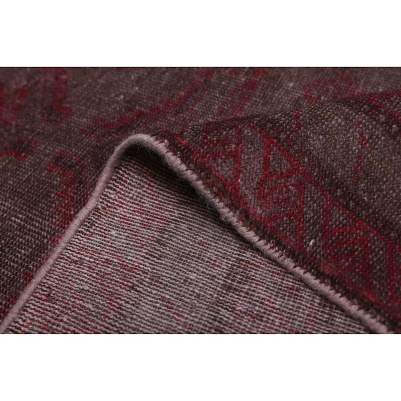 ECARPETGALLERY Hand-knotted Color Transition Grey Wool Rug - 2'8 x 4'6