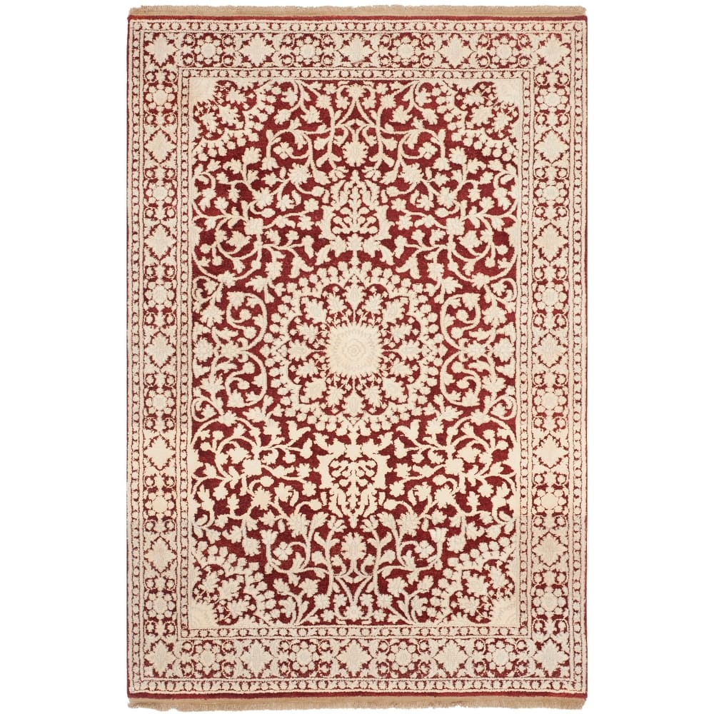 SAFAVIEH Couture Hand-knotted Ganges River Argyro Traditional Oriental Wool