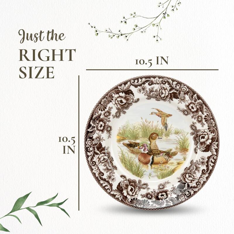 Spode Woodland Dinner Plate - Assorted Animals