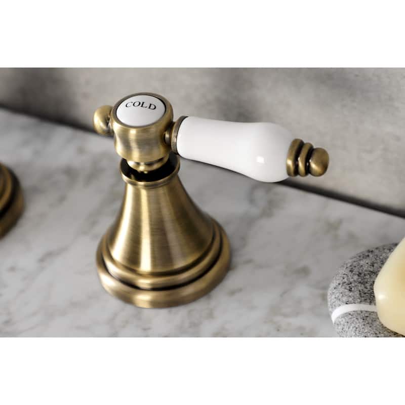 Kingston Brass Bel-Air 1.2 GPM Deck Mounted Widespread Bathroom Faucet