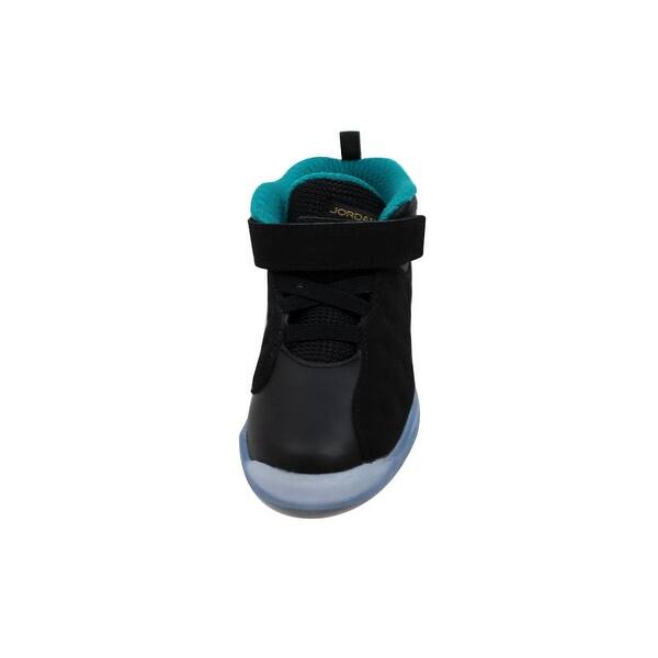 Shop Nike Toddler Air Jordan Jumpman Team Ii 2 Premium Gt Black Rio Teal Metallic Gold 874751 003 Overstock 19507494