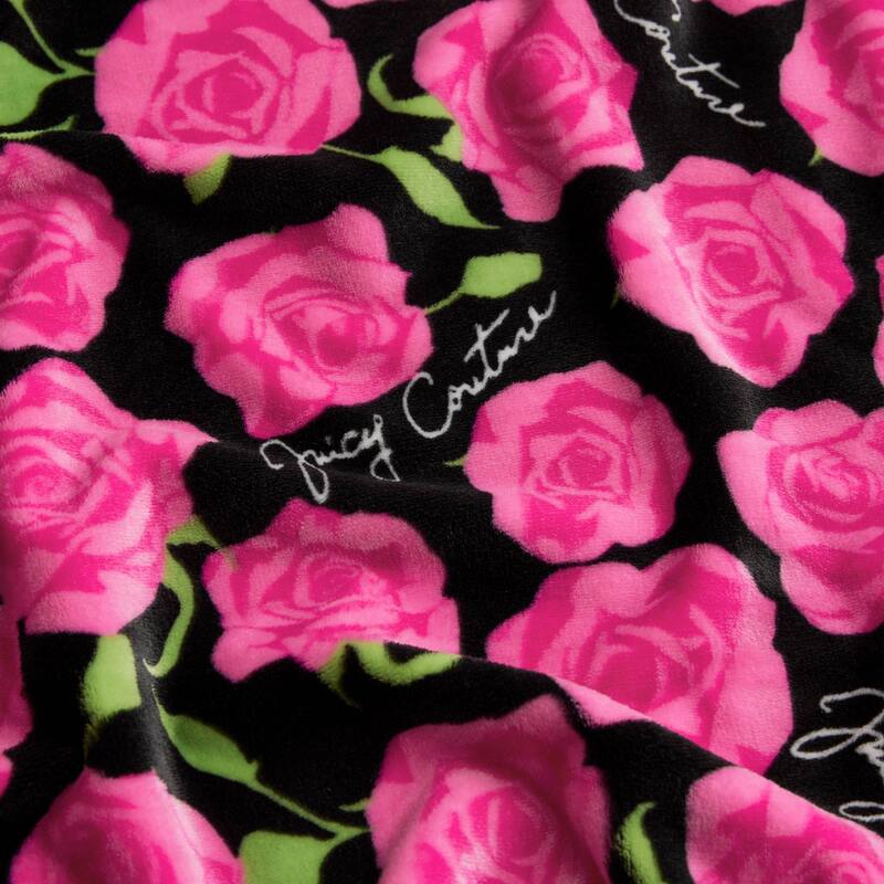 Juicy Couture 60"x70" Plush Throw Blankets
