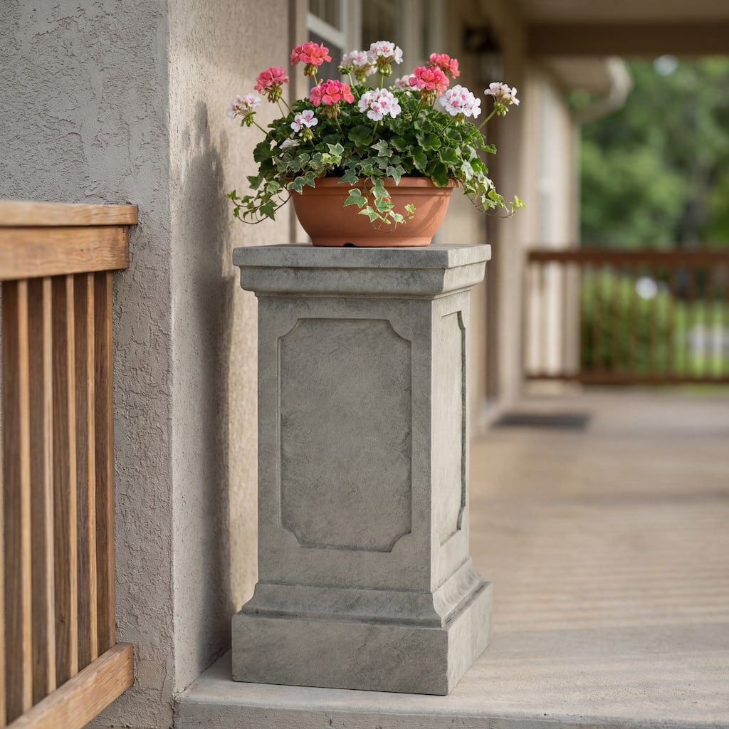 Christopher Knight Home - Thalor 25.75'' H Indoor/Outdoor MGO Handcrafted Planter Stand