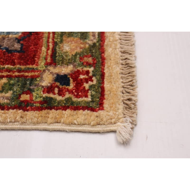 ECARPETGALLERY Hand-knotted Chobi Finest Ivory Wool Rug - 5'5 x 7'2