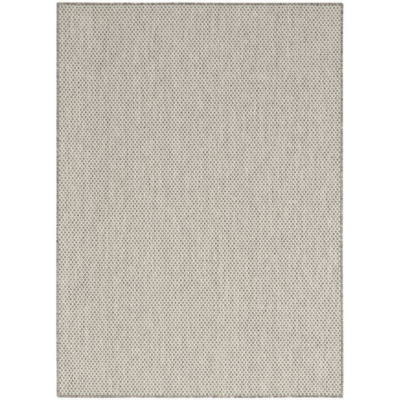 HomeRoots Contemporary Rectangle Outdoor Rug - 6' X 9'