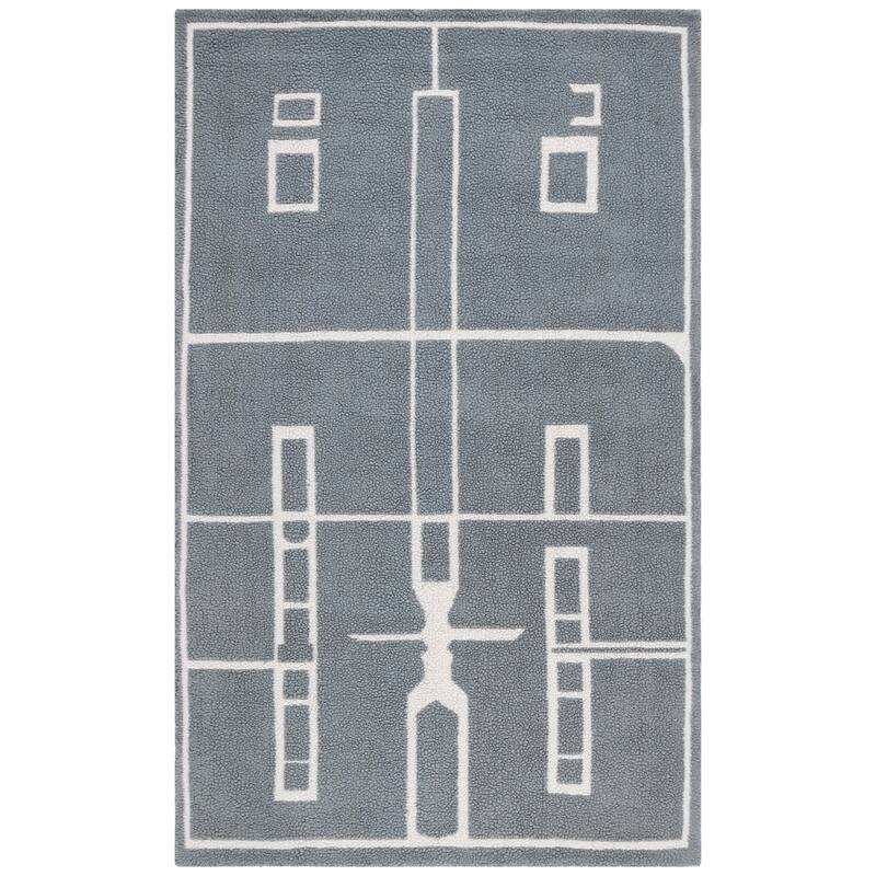 SAFAVIEH Handmade Fifth Avenue Laetitia Mid-Century Modern Wool Rug