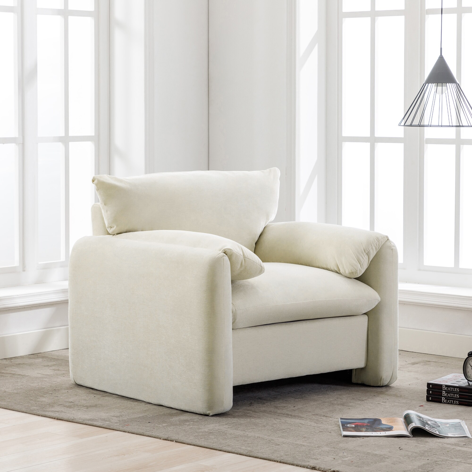 Oversized single couch best sale