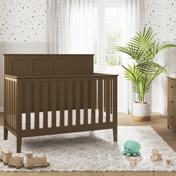slide 2 of 30, Child Craft Atwood 4-in-1 Convertible Baby Crib - N/A Cocoa Bean