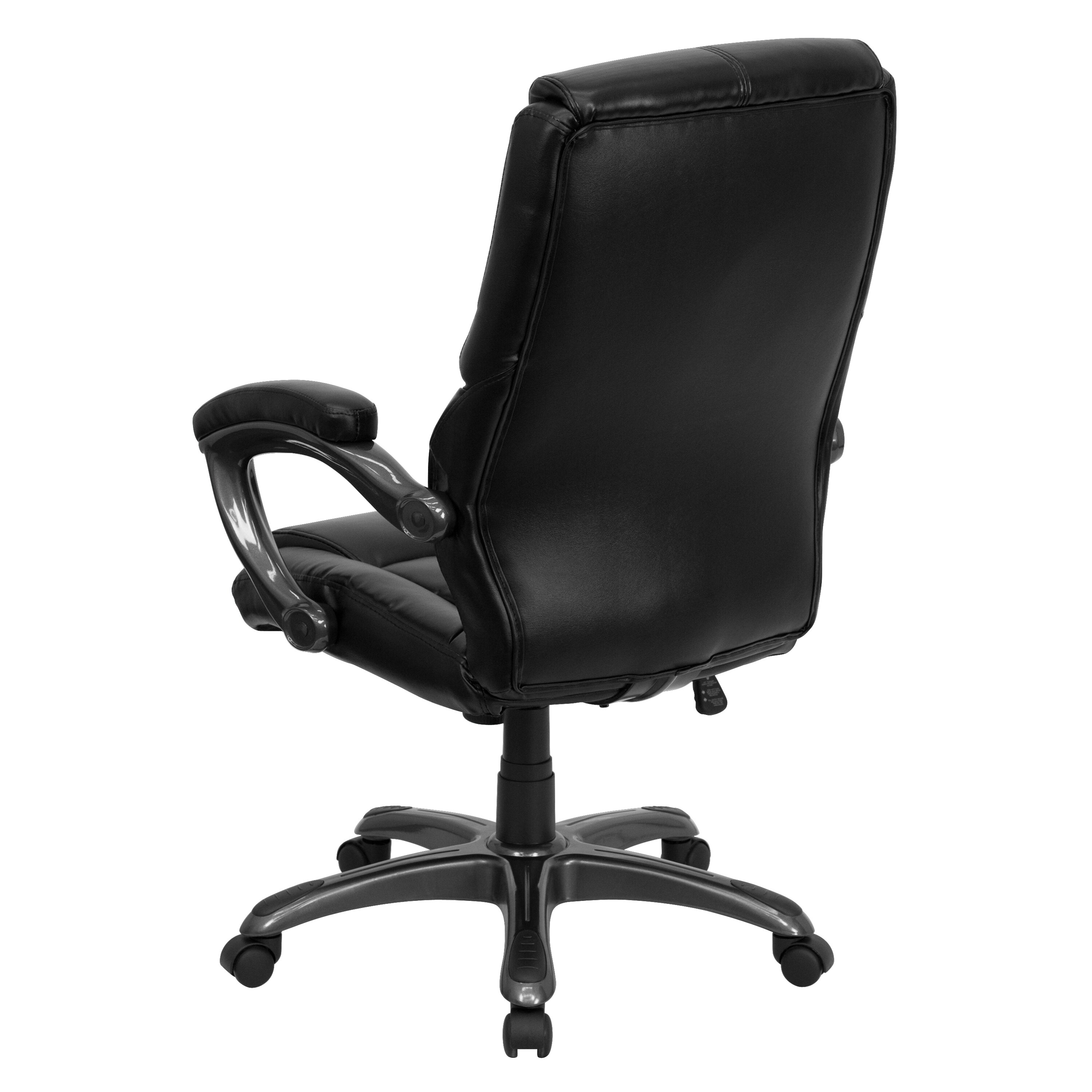 overstuffed swivel chair