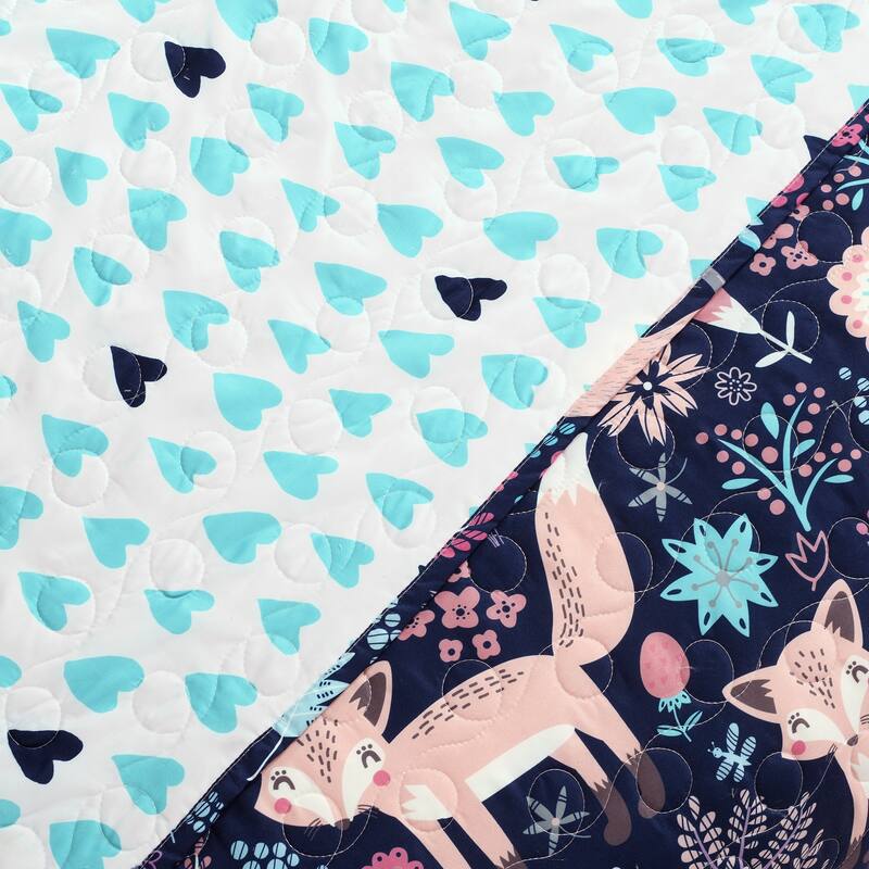 Lush Decor Pixie Fox 4-piece Quilt Set
