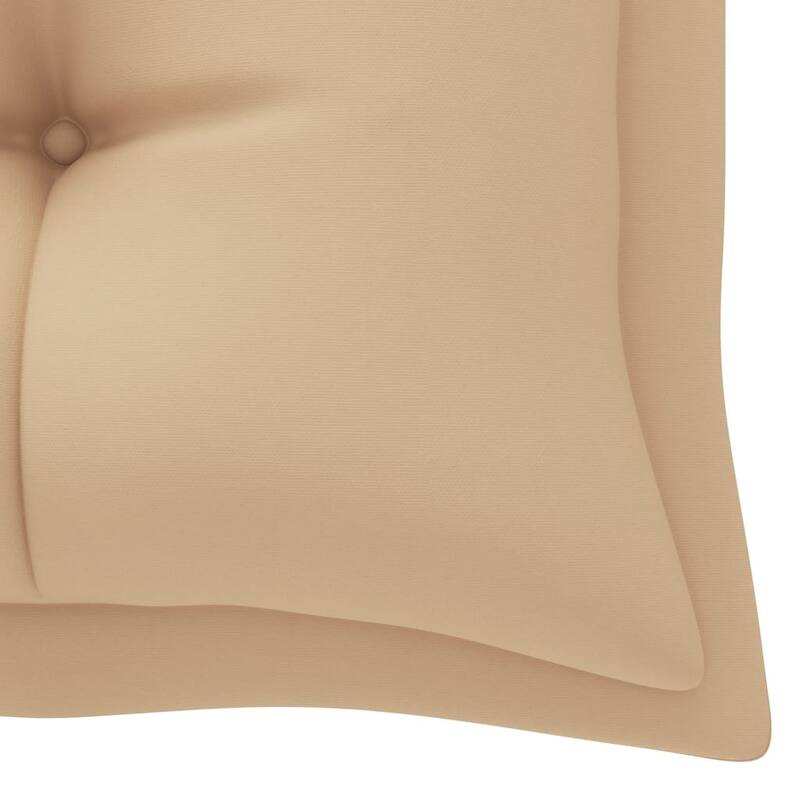 vidaXL Garden Bench Cushion Beige 70.9"x19.7"x2.8" Fabric