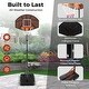 preview thumbnail 5 of 8, Costway Basketball Hoop 5.6-6.5 FT Height Adjustable for Kids with - See Details