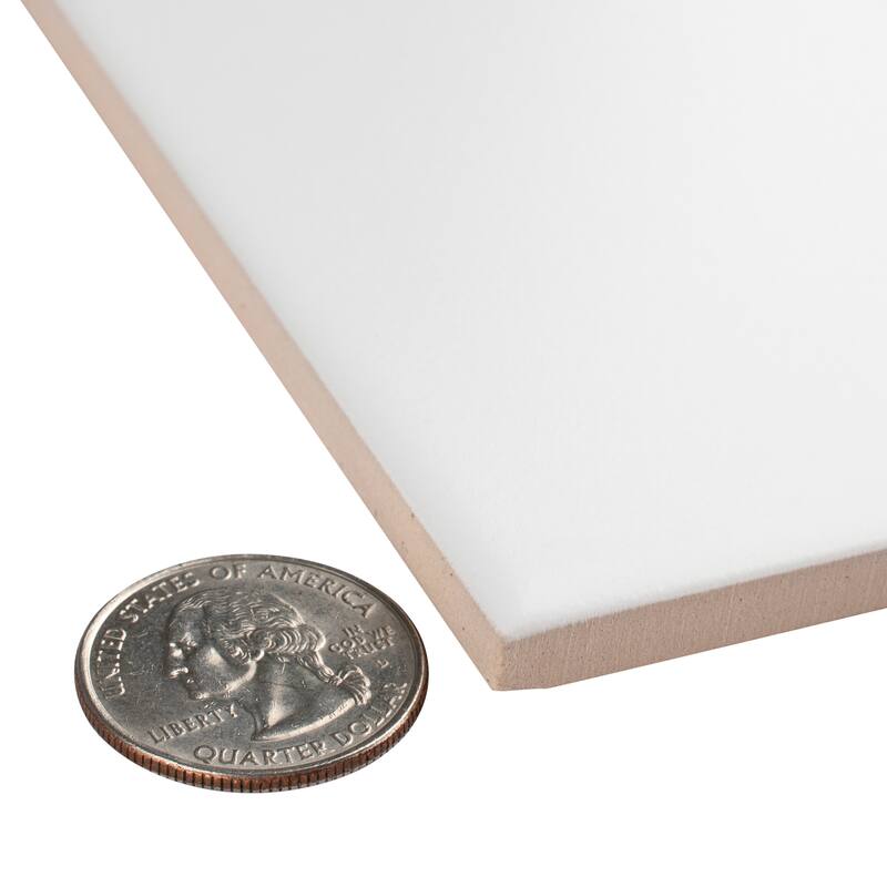 Merola Tile Crown Heights Matte White 3" x 6" Ceramic Wall Tile