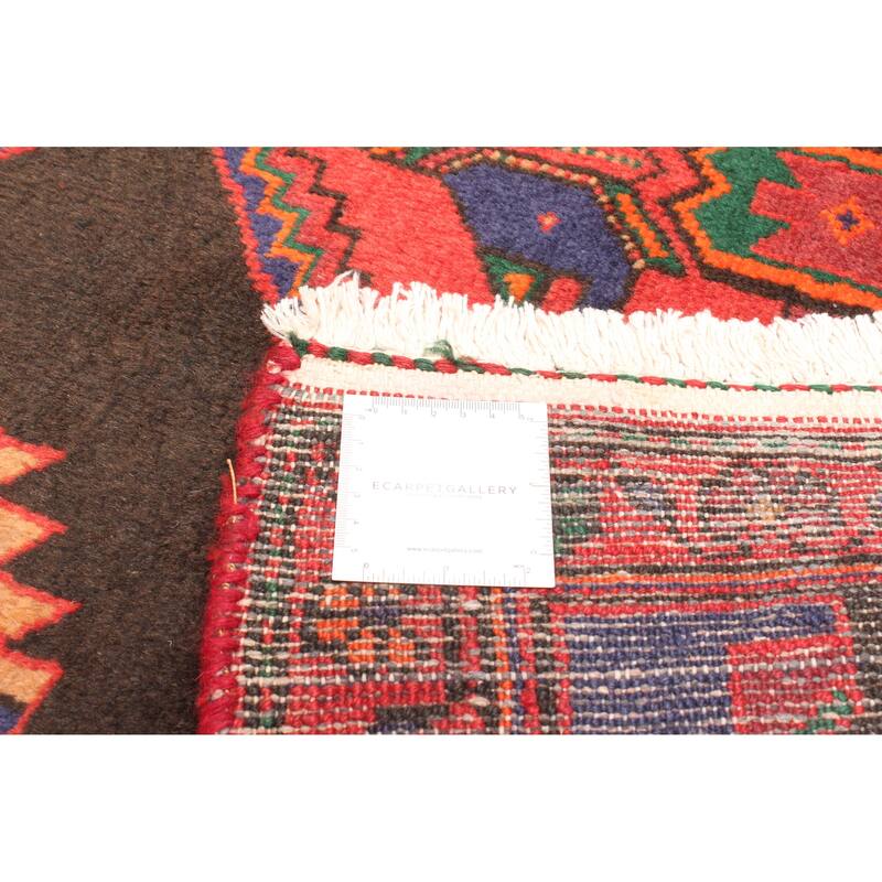 ECARPETGALLERY Hand-knotted Konya Anatolian Black Wool Rug - 4'3 x 6'9