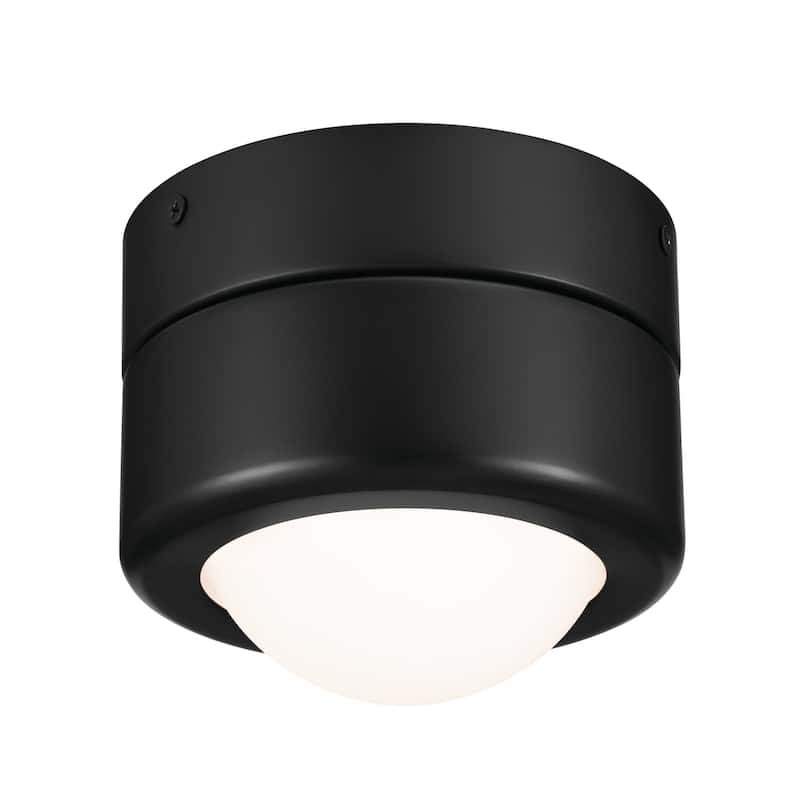 Kichler Lighting Tibbi 5.5 in. 1-Light Black Integrated LED Flush Mount Light