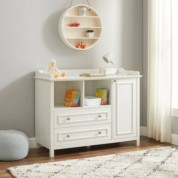 walker edison dresser Farmhouse 6 Drawer Dresser, White Oak This solid wood dresser features a spacious and sturdy design Traditional Vivienne 5-Drawer Solid Wood