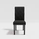High-Back Tufted Nailhead Upholstered Dining Chairs (Set of 6)