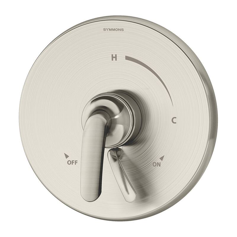 Symmons S5590TRM Elm Traditional Valve Trim Only with Single Lever - Satin Nickel