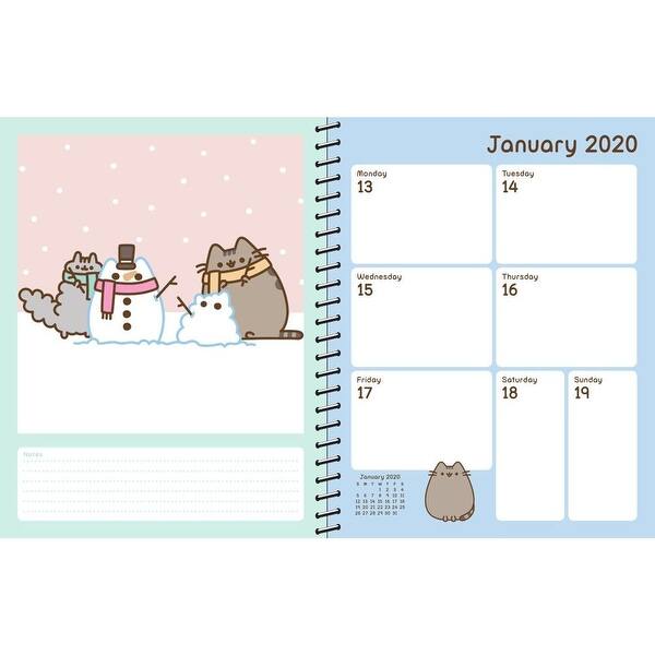 Shop Pusheen 2019 2020 Weeklymonthly Planner Calendar On