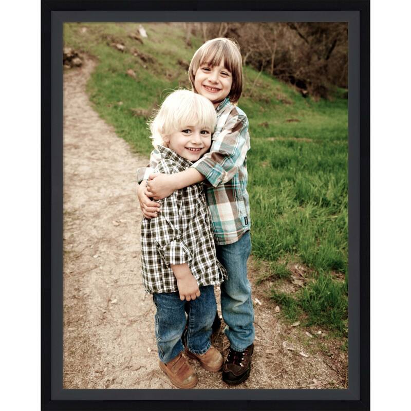 Lucie Black Framed Picture Frame, Photo Frame - 11x14 - Lucie Black