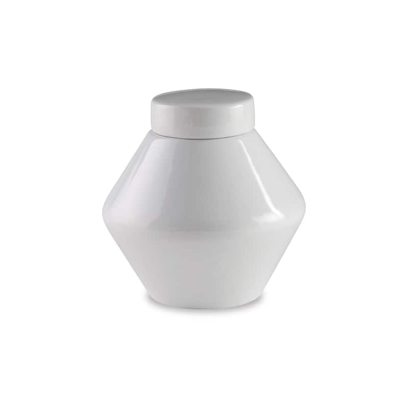 Signature Design by Ashley Domina White Jar (Set of 2)