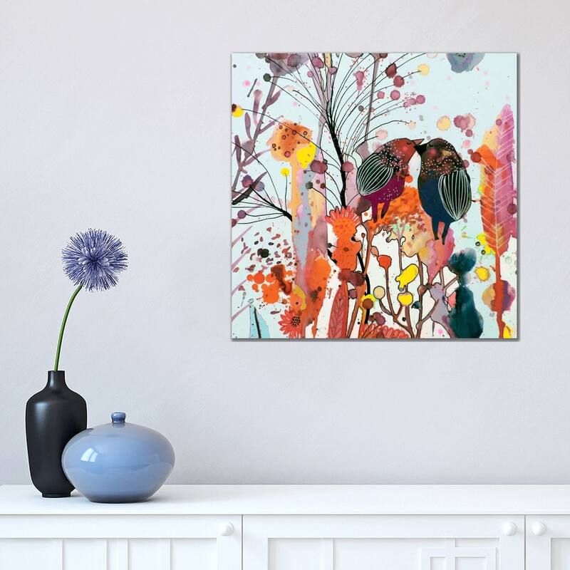 iCanvas "Love Moi" by Sylvie Demers Canvas Print - 18x18x1.5
