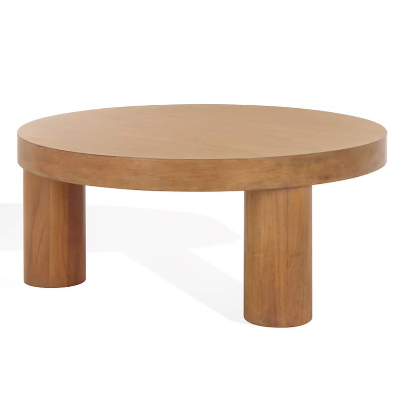 SAFAVIEH Couture Bary Round 3-Leg Coffee Table - 35"W x 35"D x 15"H