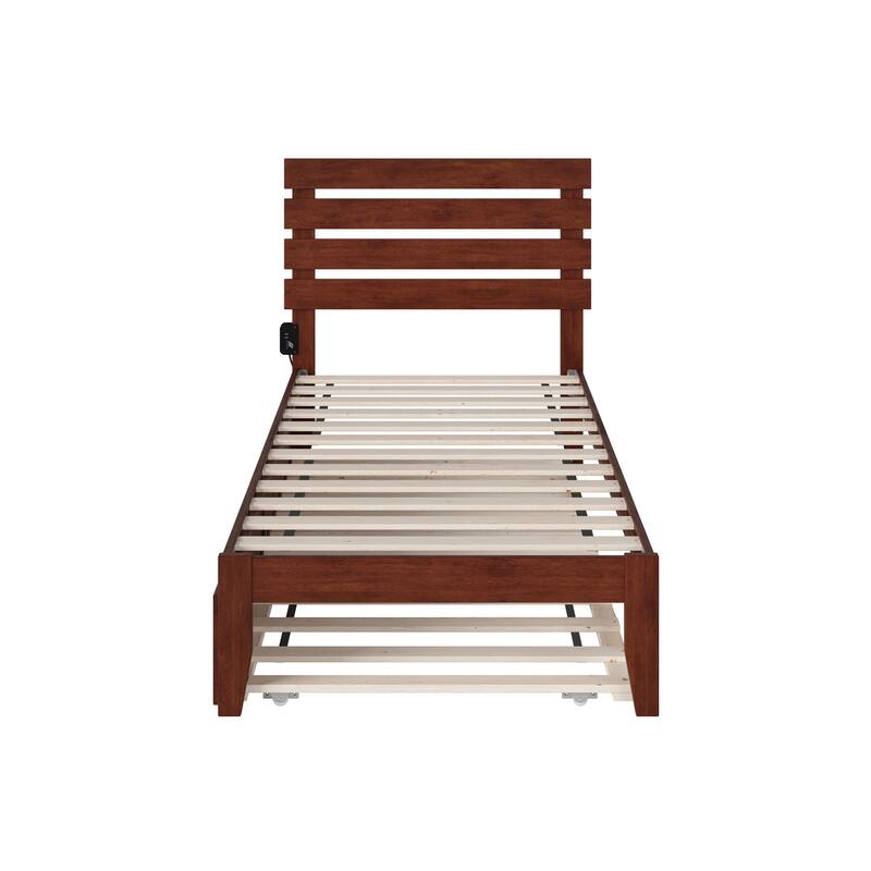 Oxford Bed with USB Turbo Charger and Twin Trundle