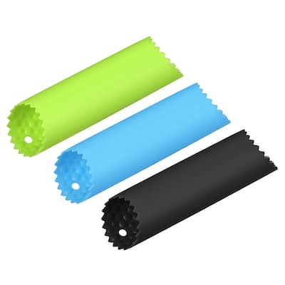 Silicone Garlic Peeler Tube Non Slip for Useful Kitchen Tool, Black/Blue/Green