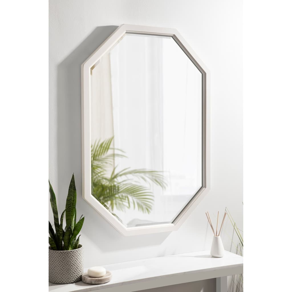 Kate and Laurel Hogan Framed Octagon Wall Mirror