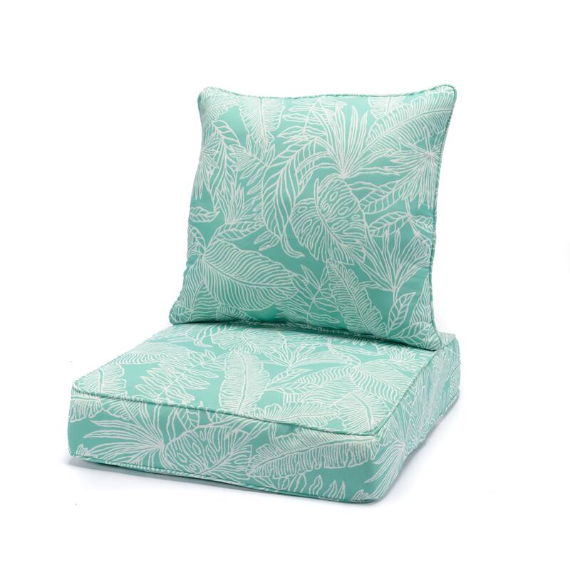 Terrasol Phoenix Palm Outdoor Deep Seat Cushion Set On Sale Bed