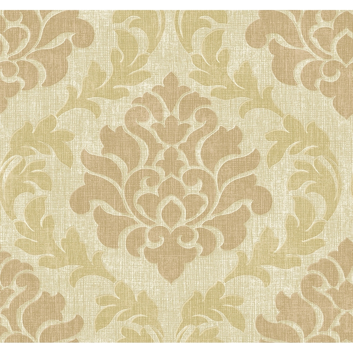 Seabrook Designs Balian Damask Unpasted Wallpaper