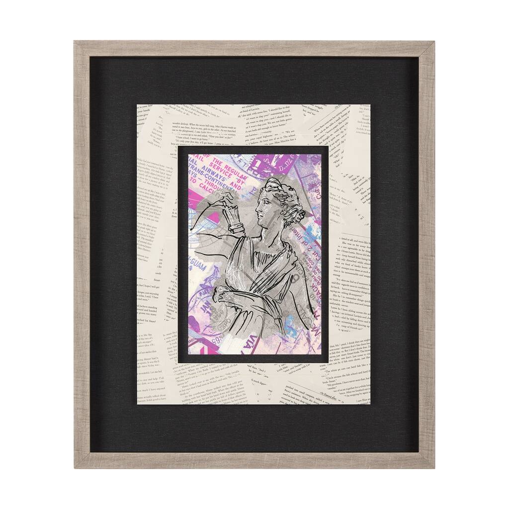 Graffiti Sculpture I Framed Art Print