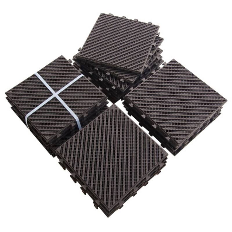 12" x 12" Square Composite Deck Tile